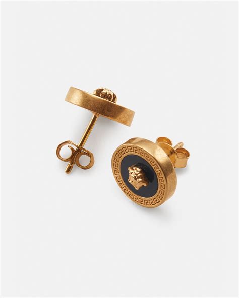 versace earrings cheap|versace enamel earrings.